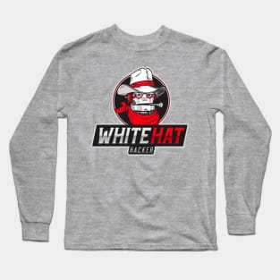 White Hat Hacker Long Sleeve T-Shirt